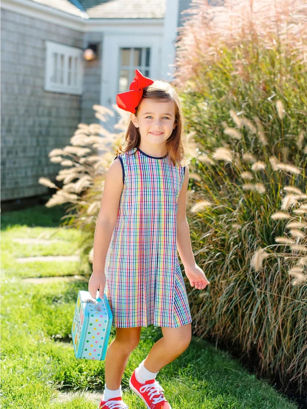 THE BEAUFORT BONNET COMPANY
Mary Frances Frock | Paint Set Plaid dress